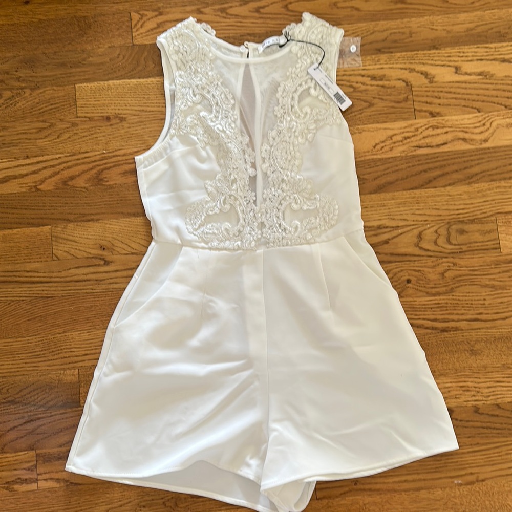 White romper